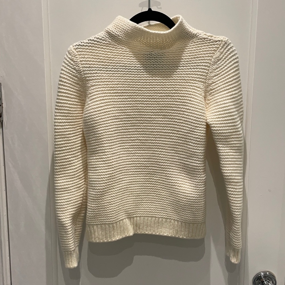 APC knit cream sweater